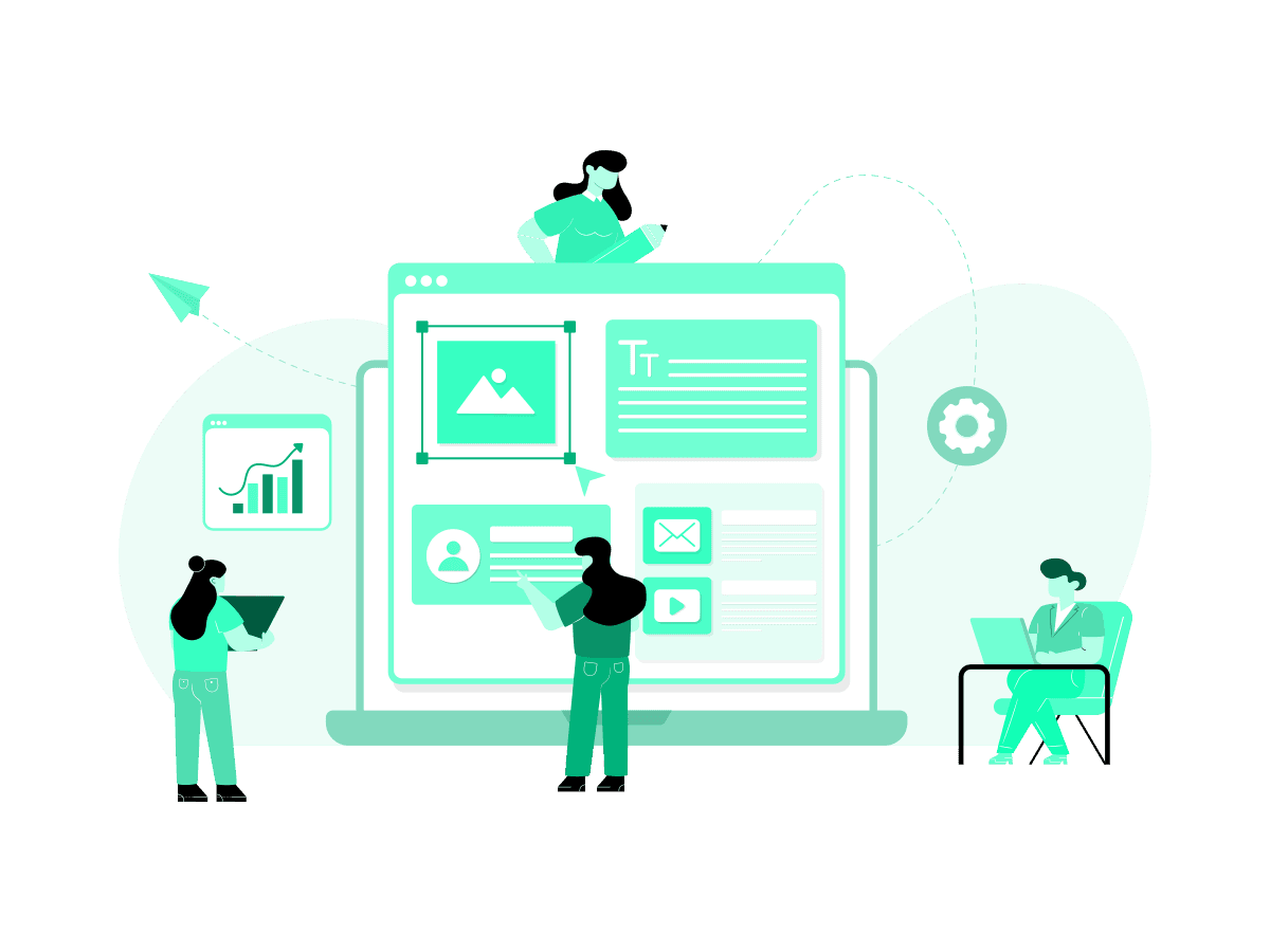 Digital transformation illustration